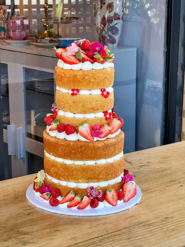 Two tier Victoria Cake